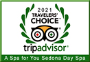 A Spa for You is proud to be one of the few Sedona Spas to be awarded TripAdvisor's Travelers' Choice Award for 2021 for its consistent 5 Star Client Service Reviews since 2011 - Click for A Spa for You TripAdvisor Reviews.